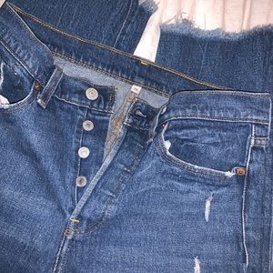 Levi’s wedgie jeans